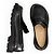 Mocassini Loewe Blaze in pelle - Mink/Black - vista 8