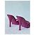 Mules em couro acolchoado rosa Christian Dior - vista 10