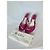 Mules em couro acolchoado rosa Christian Dior - vista 2