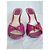 Mules em couro acolchoado rosa Christian Dior - vista 7
