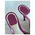 Mules em couro acolchoado rosa Christian Dior - vista 8
