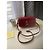 Borsa a tracolla in pelle rossa Marc Jacobs Rosso - vista 4