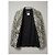 Chanel 12P Silver Metallic Graffiti Double Breasted Jacket Black FR 36 Silvery - view 9