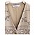 Max Mara Women's Tailored Linen & Wool Vest – Beige Botanical Print – IT 42 Grigio - vista 3