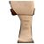 Hermès Sandalias de tacón Hermes de piel marrón - vista 6