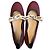 Autre Marque Dior Burgundy Sandalen
