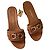 Salvatore Ferragamo Sandali Ferragamo con ornamento Gancini pelle marrone