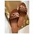 Salvatore Ferragamo Sandali Ferragamo con ornamento Gancini pelle marrone - vista 11