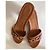 Salvatore Ferragamo Sandali Ferragamo con ornamento Gancini pelle marrone - vista 7