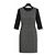 Vestido Weekend Max Mara para mujer de lana virgen con estampado Príncipe de Gales – IT 48 Negro Gris