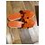 Hermès Chypre Keilabsatz-Sandalen in Orange - Ansicht 10