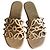 Sandali bassi Loewe Anagramme in pelle marrone