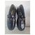 Chanel Loafer aus schwarzem Lackleder mit Profilsohle - Ansicht 2