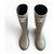 Chanel CC Rubber Rain Boots Beige - view 18