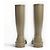 Chanel CC Rubber Rain Boots Beige - view 3