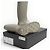 Chanel CC Rubber Rain Boots Beige - view 5