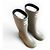 Chanel CC Rubber Rain Boots Beige - view 7