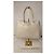 Longchamp Roseau Saco Cabas Couro Efeito Crocodilo Bege - vista 4