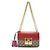 Gucci GG Supreme Canvas Padlock Small Chain Schultertasche Rot/Rosa Pink