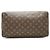 Louis Vuitton Vintage Monogram Brown Canvas Leder Speedy 35 Tasche Braun - Ansicht 3