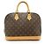 Louis Vuitton Alma PM Handtasche aus Monogram Canvas Vintage Braun