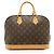 Louis Vuitton Alma PM Handtasche aus Monogram Canvas Vintage Braun - Ansicht 2