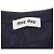 T-shirt Miu Miu in cotone blu navy - vista 7