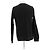 Autre Marque T-shirt nera a maniche lunghe "Noah" Nero - vista 3