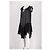 Vestido de algodón negro Jean Paul Gaultier - vista 4