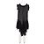 Vestido de algodón negro Jean Paul Gaultier - vista 6