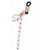 Autre Marque Brillen-Accessoire in Gold und Rosa Pink - Ansicht 3