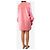 Baum und Pferdgarten Rosa Minikleid mit langen Ärmeln - size UK 14 Pink - Ansicht 2