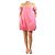 Staud Mini abito bubble rosa - size UK 14