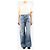 Victoria Beckham Denim Jeans Blue Mid Wash - Größe L Blau - Ansicht 2