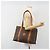 Céline CELINE Macadam Tote Bag PVC Leder Braun Goldfarben - Ansicht 26