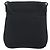 FENDI Zucchino Canvas Schultertasche Schwarz Silber - Ansicht 2