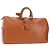 LOUIS VUITTON Epi Keepall 45 Boston Bag Brown M42978 LV