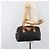 Autre Marque SAINT LAURENT Boston Bag PVC Canvas Black Gold - vista 22