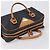 Autre Marque SAINT LAURENT Boston Bag PVC Canvas Black Gold - vista 6