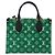 LOUIS VUITTON Monogram Jacquard Velvet On the Go PM Green M46216 - vista 3