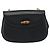 GUCCI Bamboo Chain Shoulder Bag Leather Black Gold 001 115 1497 - vista 13