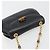 GUCCI Bamboo Chain Shoulder Bag Leather Black Gold 001 115 1497 - vista 6