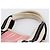 CHANEL Handtasche aus Canvas rosa silber CC - Ansicht 10