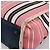 CHANEL Handtasche aus Canvas rosa silber CC - Ansicht 15