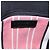 CHANEL Handtasche aus Canvas rosa silber CC - Ansicht 17