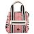 CHANEL Handtasche aus Canvas rosa silber CC - Ansicht 2