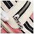 CHANEL Handtasche aus Canvas rosa silber CC - Ansicht 24