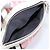 CHANEL Handtasche aus Canvas rosa silber CC - Ansicht 25