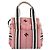 CHANEL Handtasche aus Canvas rosa silber CC - Ansicht 3