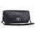 CHANEL Matelasse Chain Shoulder Bag Lamb Skin Black Silver CC